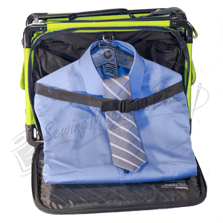 17" Tutto Small Carry-On Luggage on Wheels - LIME
