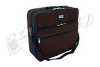 Tutto 20" Embroidery Project Bag - CHOCOLATE