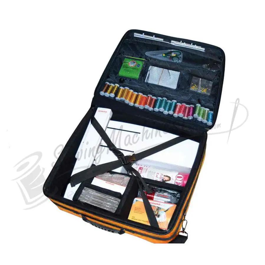 Tutto 20" Embroidery Project Bag - ORANGE