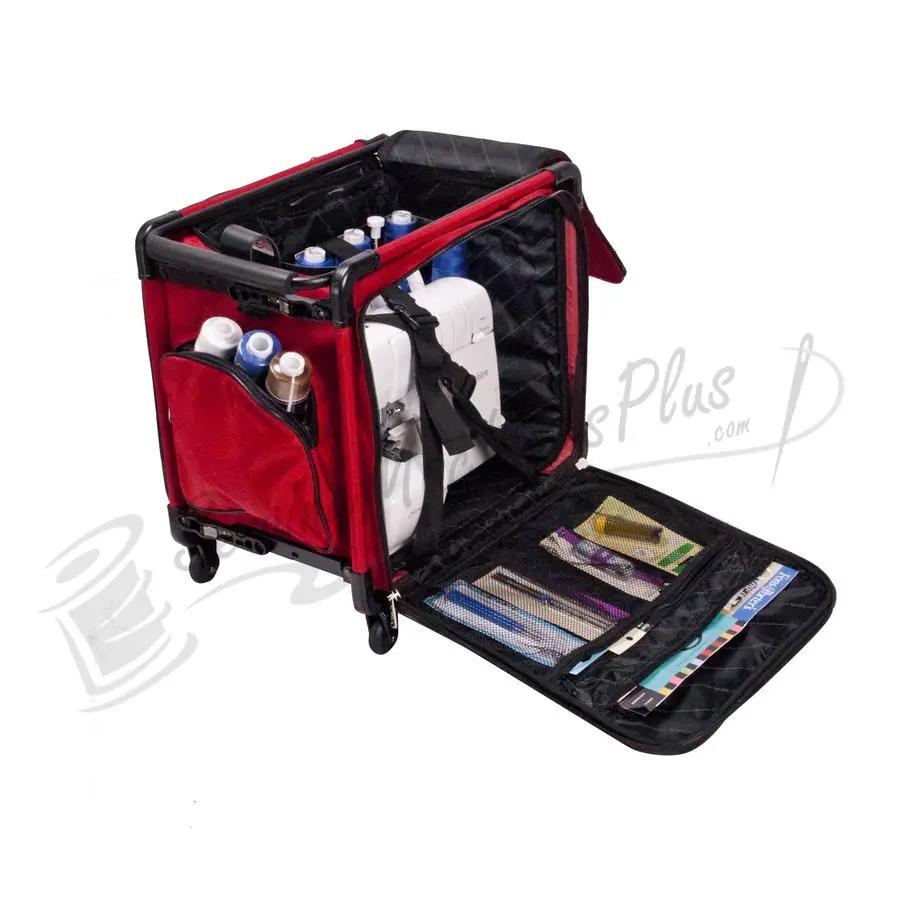 Tutto 20" Serger On Wheels - RED - Sewingmachinesplus.com