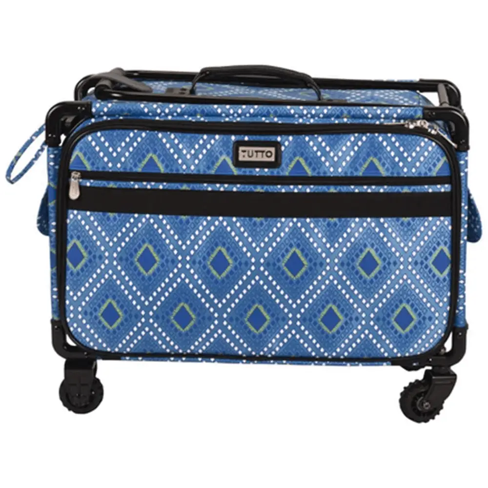 Tutto 24 inch XLarge Blue Modern Monster Machine on Wheel (2000 - BLUEM) - Sewingmachinesplus.com