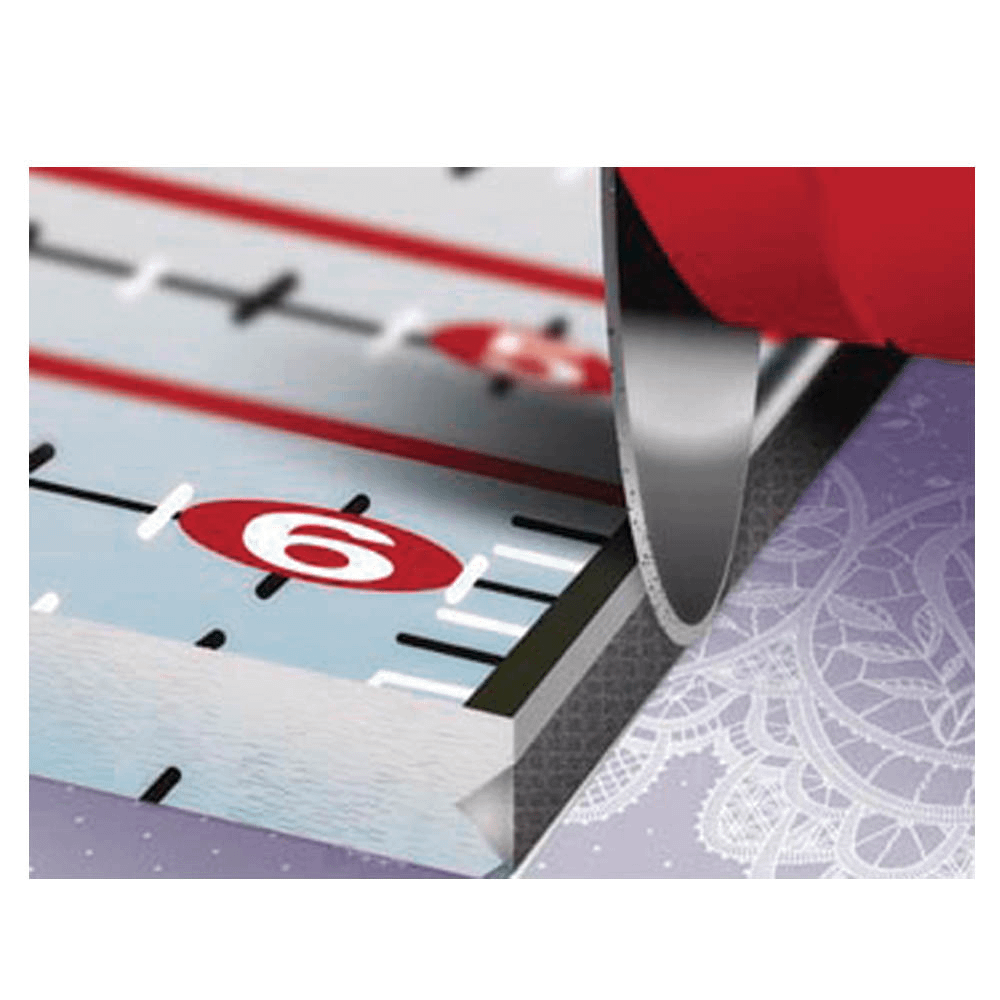 The Cutting Edge Ruler - 6-1/2in x 12-1/2in