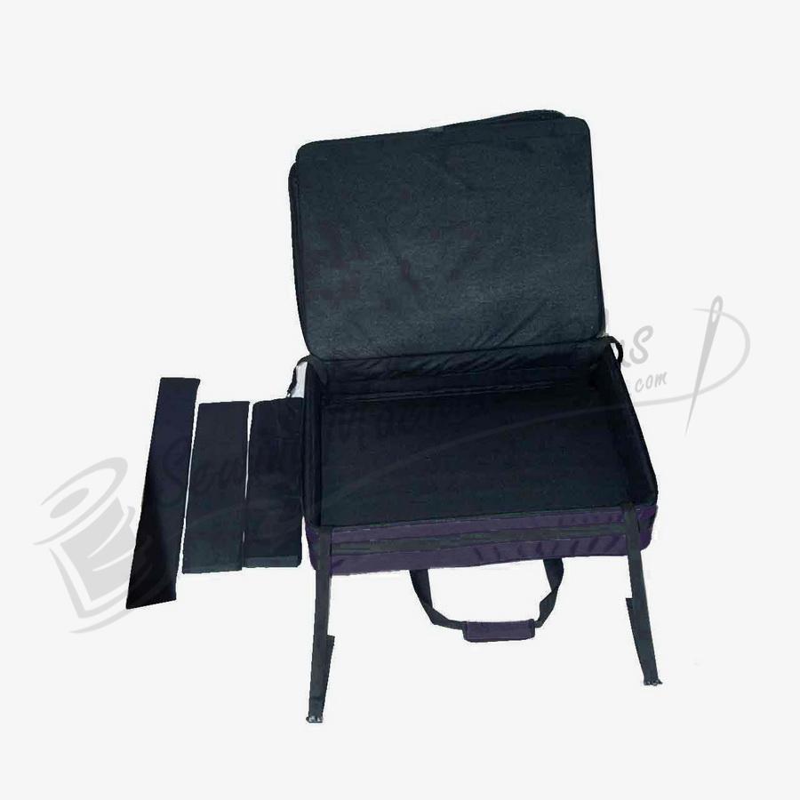 Tutto 26" Black Embroidery Project Bag - BLACK