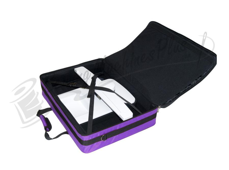 Tutto 26" Embroidery Project Bag-Purple