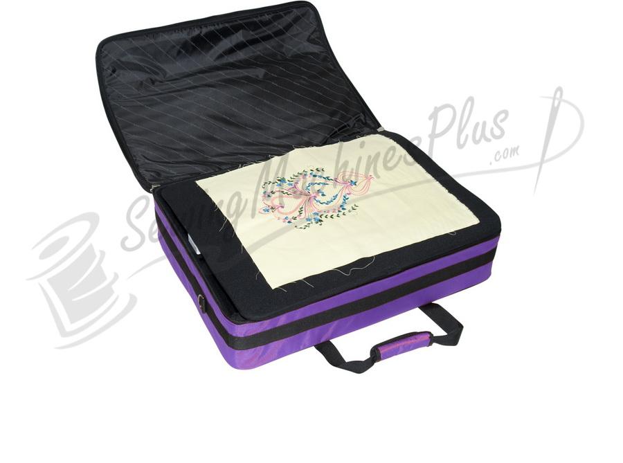 Tutto 26" Embroidery Project Bag-Purple