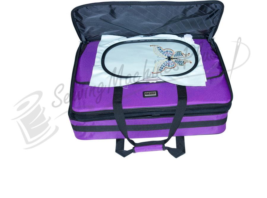 Tutto 26" Embroidery Project Bag-Purple