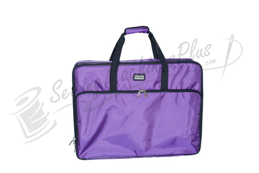 Tutto 26" Embroidery Project Bag-Purple