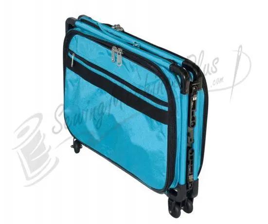 Tutto Large Machine on Wheels bag in turquoise with black trim