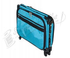 Tutto Large Machine on Wheels bag in turquoise with black trim