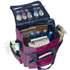 Tutto Serger/Accessory Bag - BURGUNDY - Sewingmachinesplus.com