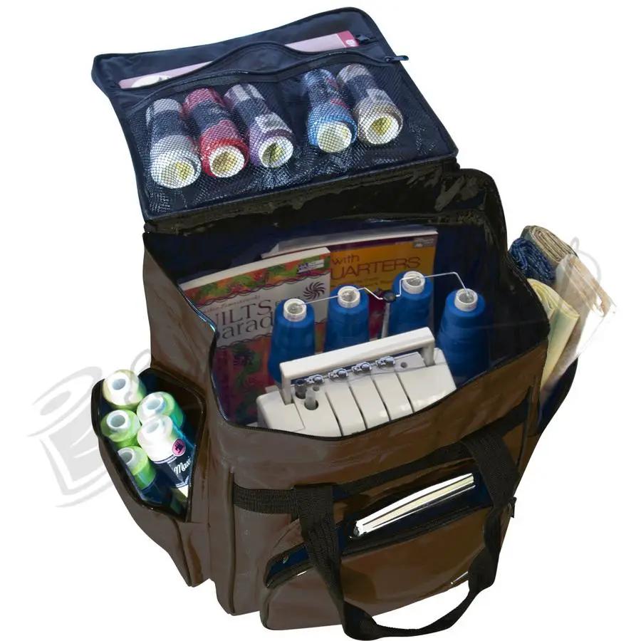 Tutto Serger/Accessory Bag - CHOCOLATE - Sewingmachinesplus.com