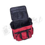 Tutto Serger/Accessory Bag, red with black interior and dual handles