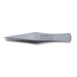 Gingher 3 1/2 Inch Stainless Steel Precision Tweezers G-7600