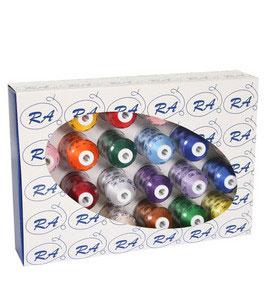 Robison Anton Gift Box - 24 Spools of Embroidery Thread - Sewingmachinesplus.com