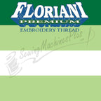 V19 - Floriani Variegated Embroidery Thread, Green Meadow Stripe, 1,100yd spool