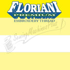 V53 - Floriani Variegated Embroidery Thread, Yellow Stripe, 1,100yd spool