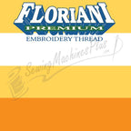 V55 - Floriani Variegated Embroidery Thread, Yellow Orange Stripe, 1,100yd spool