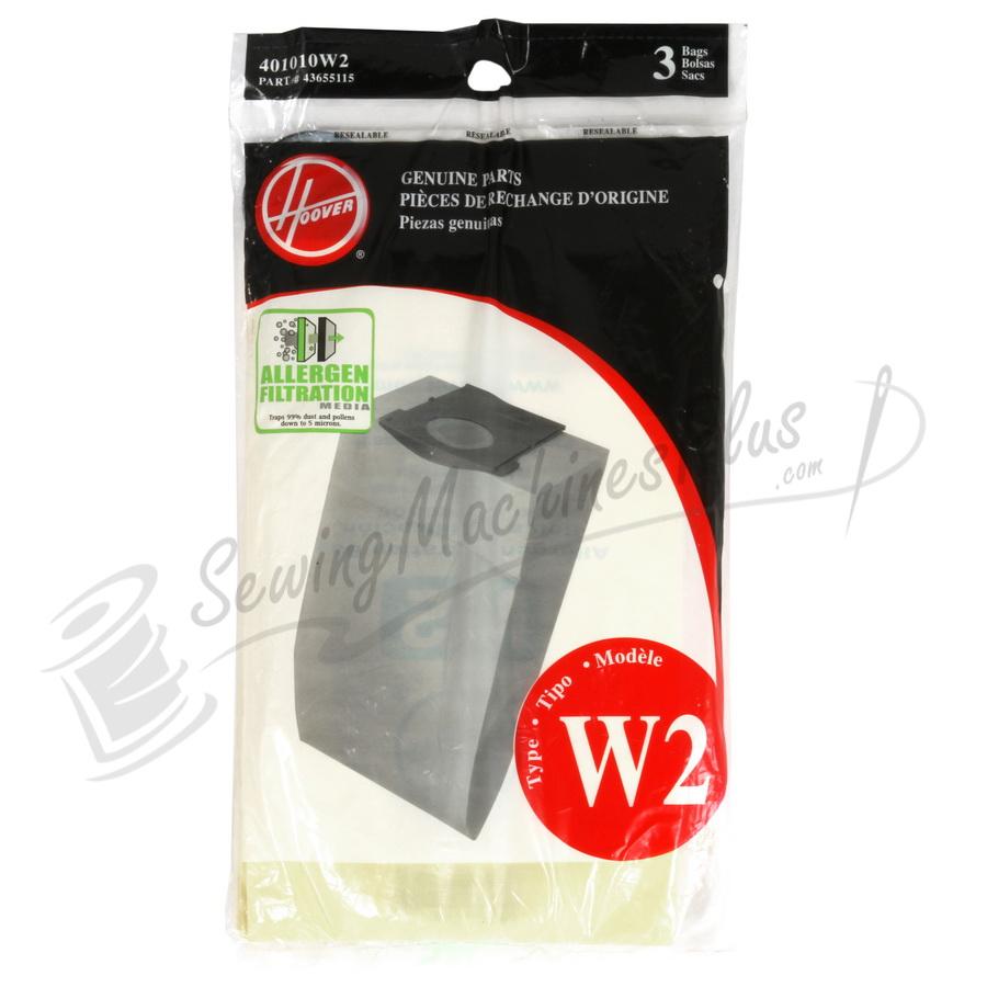 Hoover W2 Allergen Paper Bag 3 pk (06.583)