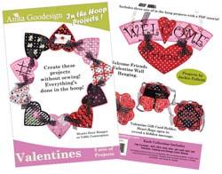 Anita Goodesign Valentines (3 Projects) - Sewingmachinesplus.com