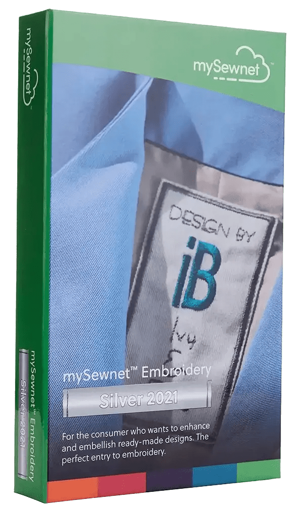 mySewnet SILVER Boxed Embroidery Software - Sewingmachinesplus.com