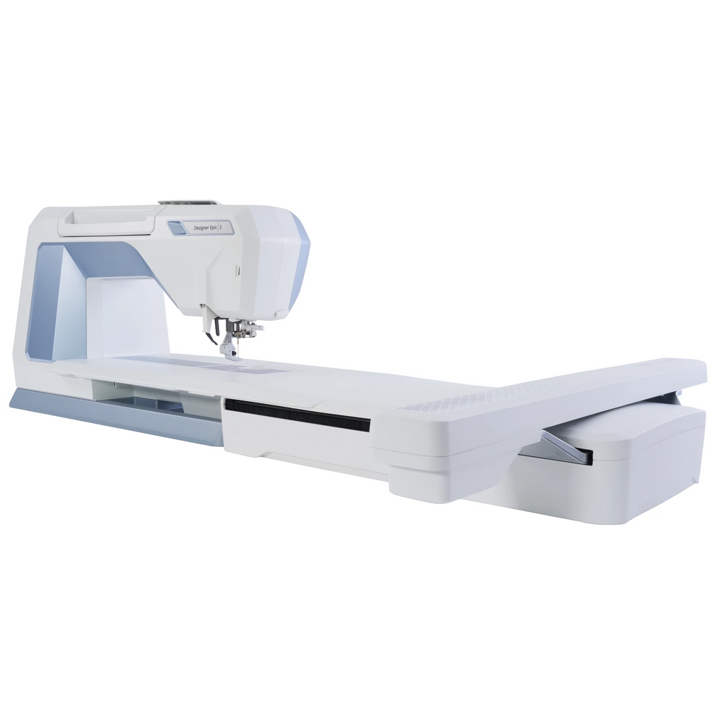 HUSQVARNA VIKING DESIGNER EPIC 3 Sewing & Embroidery Machine Nordic Frost - Sewingmachinesplus.com