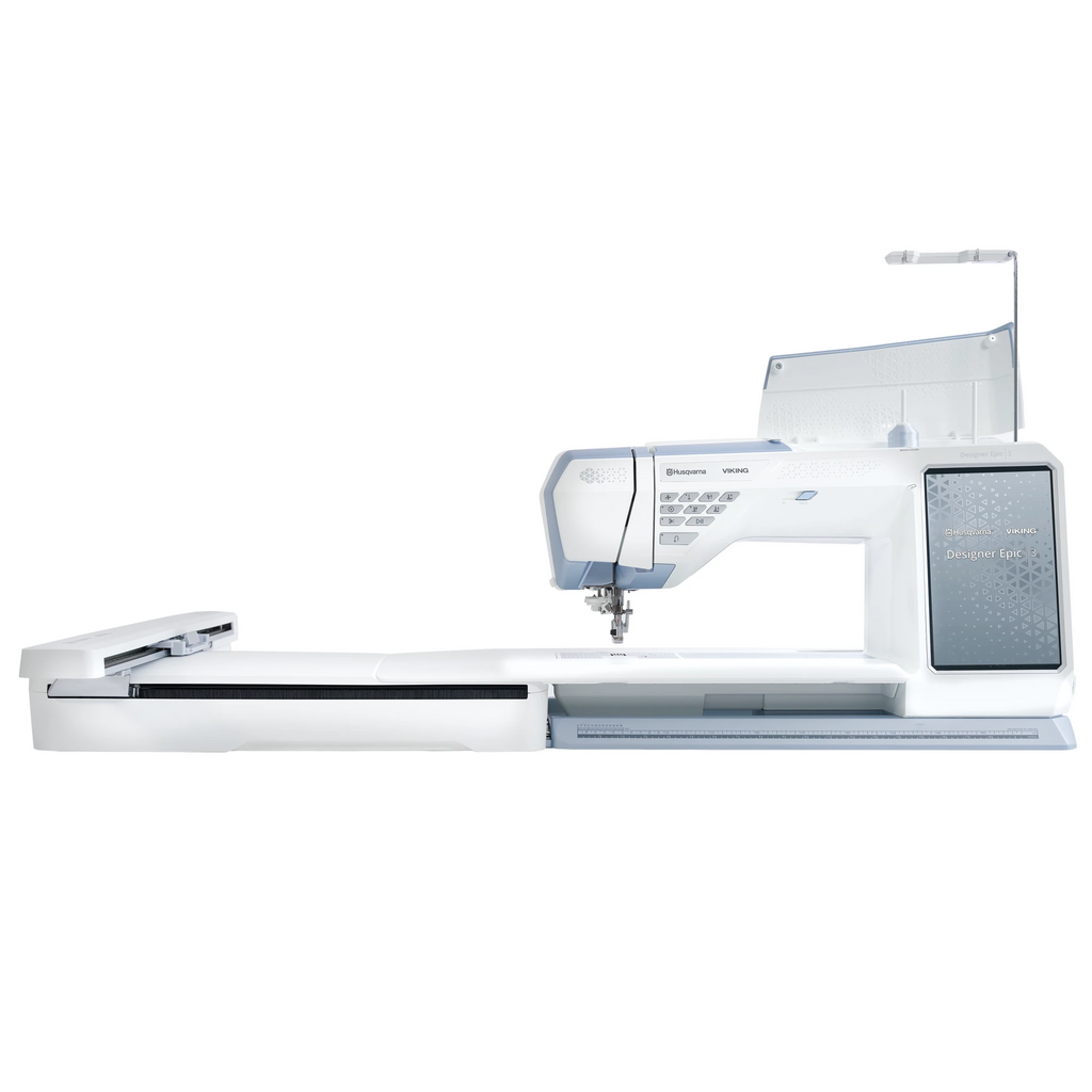 HUSQVARNA VIKING DESIGNER EPIC 3 Sewing & Embroidery Machine Nordic Frost - Sewingmachinesplus.com