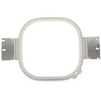 Sew Tech Melco 400 mm Arm embroidery frame, grey plastic hoop with metal mounting brackets