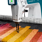 PowerQuilter 1600 Sitdown Long Arm Quilting Machine with Quilt Vision table (Refurbished) - Sewingmachinesplus.com