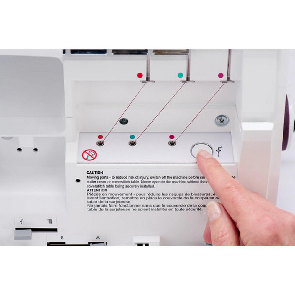 Husqvarna Viking Amber Air S600 Coverlock - Sewingmachinesplus.com