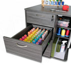 Sydney Lite XL Sewing Cabinet Hydraulic Lift, Multiple Finishes Available - Sewingmachinesplus.com