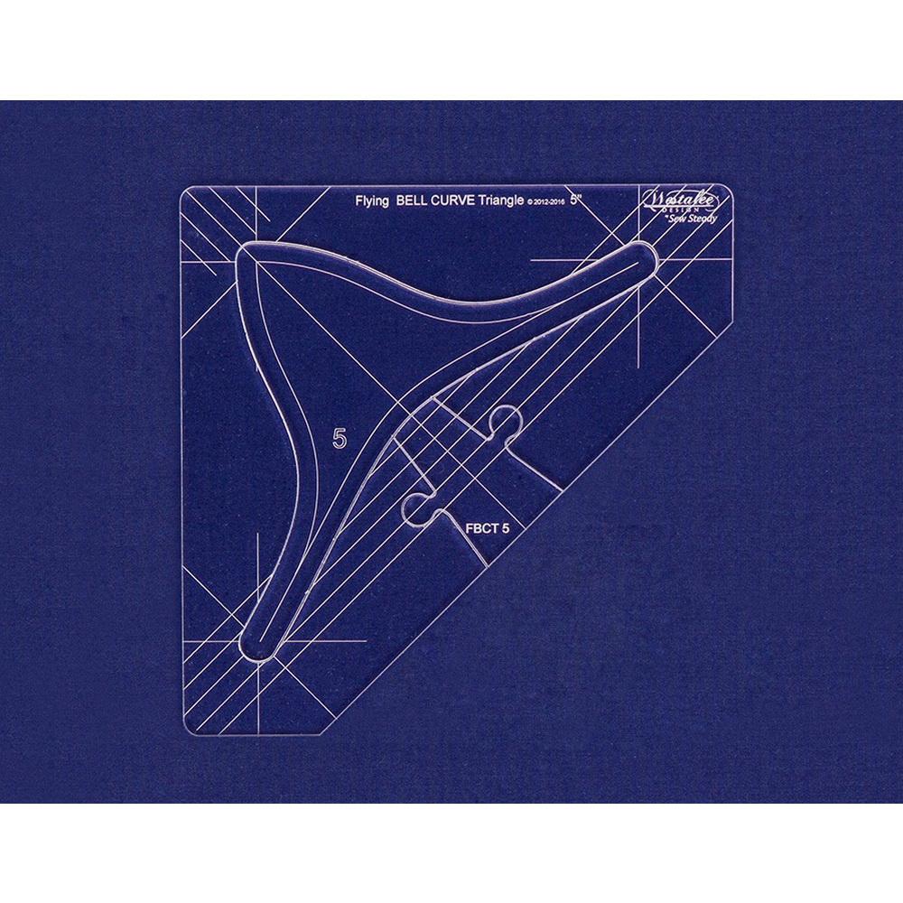 Westalee Design Flying Bell Curve Triangle Templates London Collection (Curve Complete Template Set)