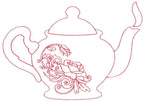 Cup of Tea Embroidery CD w/SVG - Designs by Hope Yoder