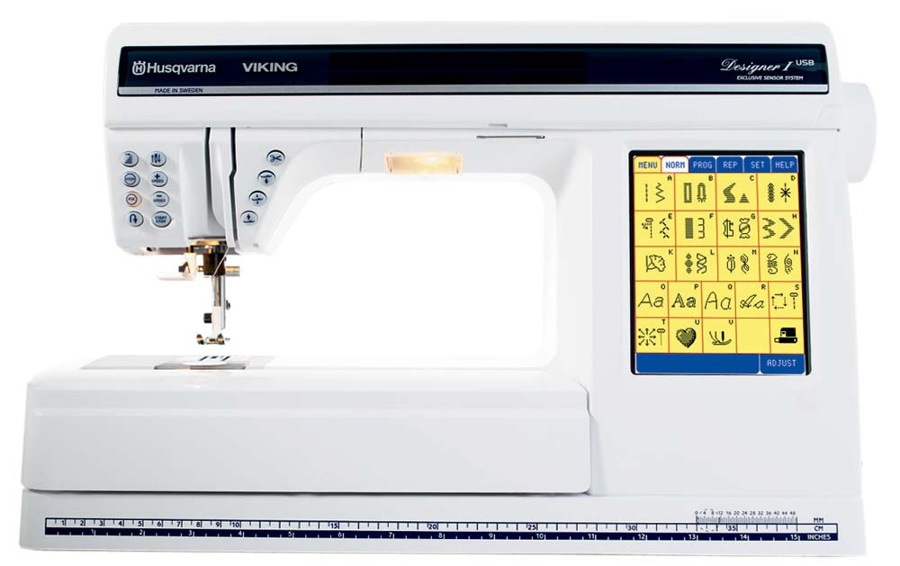 Viking Designer I USB Embroidery & Sewing Machine w/ Embroidery Unit - Sewingmachinesplus.com