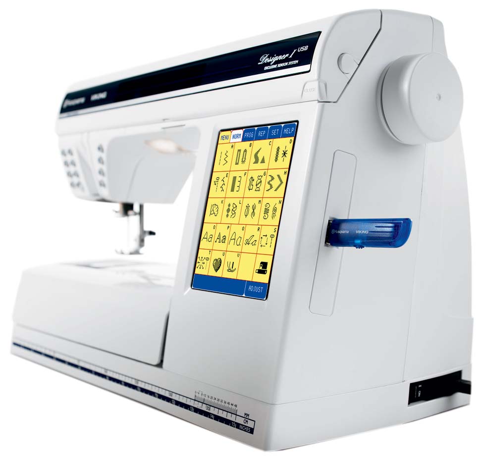 Viking Designer I USB Embroidery & Sewing Machine w/ Embroidery Unit - Sewingmachinesplus.com
