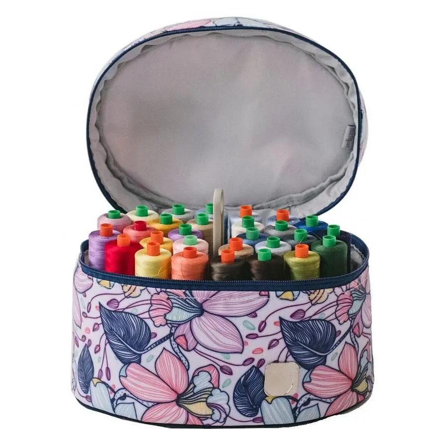 Bluefig Quilters Basic Bundle: Fat Quarter Bag and Thread Carrier - Maisy - Sewingmachinesplus.com