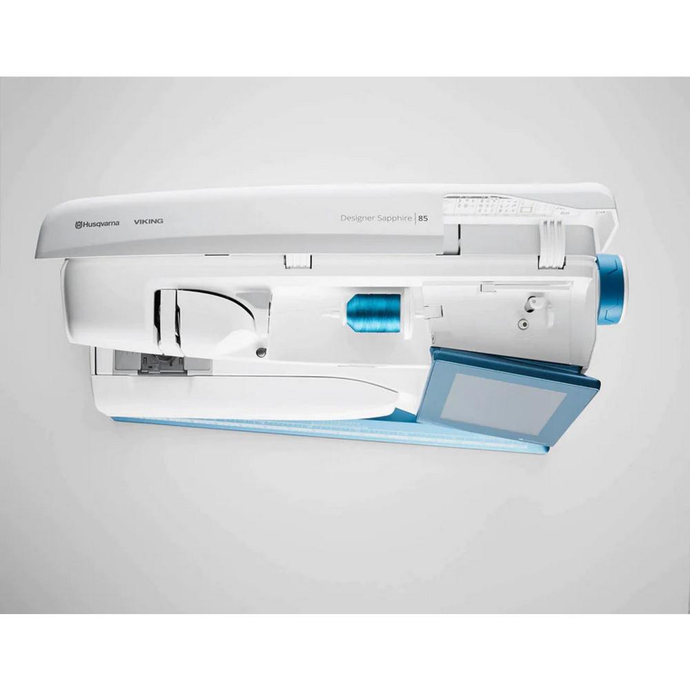 Husqvarna Viking Designer Sapphire 85 Sewing and Embroidery Machine - Sewingmachinesplus.com