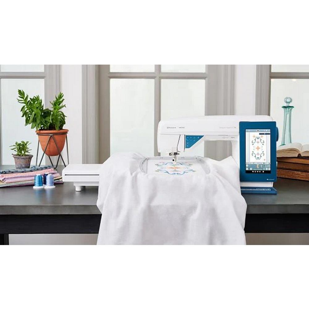 Husqvarna Viking Designer Sapphire 85 Sewing and Embroidery Machine - Sewingmachinesplus.com
