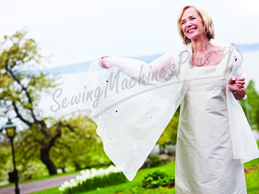 Husqvarna Viking Designer Ruby deLuxe Sewing and Embroidery Machine