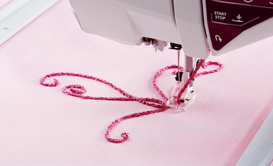 Husqvarna Viking Designer Ruby Royale Sewing and Embroidery Machine