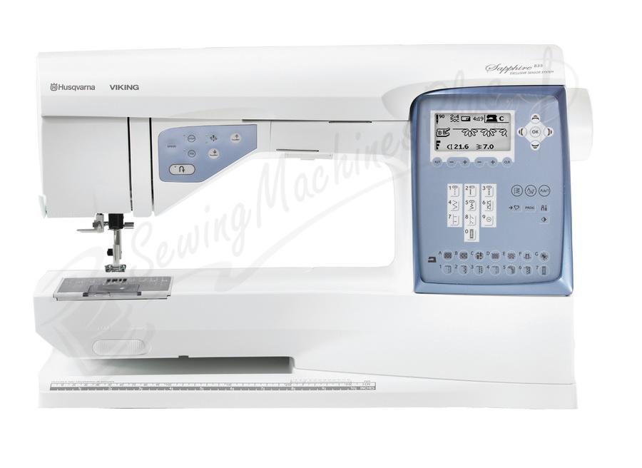 Husqvarna Viking SAPPHIRE 835 Sewing and Quilting Machine - Sewingmachinesplus.com