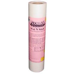 Floriani Wet N Stick Cutaway Hoopless Stabilizer, 12 in. x 10 yds.