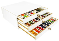 Madeira Aerofil Thread Treasure Chest 194 Spools (White - 200M Spools)