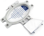 Sew Tech embroidery pocket hoop 20mm x 60mm (SA415 EF30) in gray metal