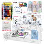 Singer Futura XL-400 w/ BONUS PACKAGE! Software, Stabilizer, Thread, & More!