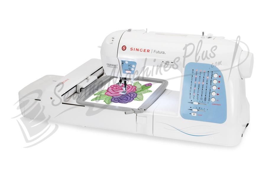 Singer Futura XL-400 w/ BONUS PACKAGE! Software, Stabilizer, Thread, & More!