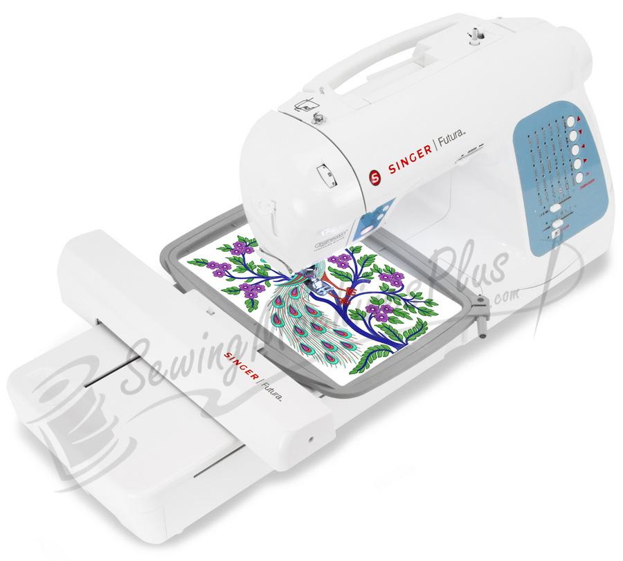 Singer Futura XL-400 I WANT IT ALL SPECIAL! Software, Thread, Stabilizer, and more!