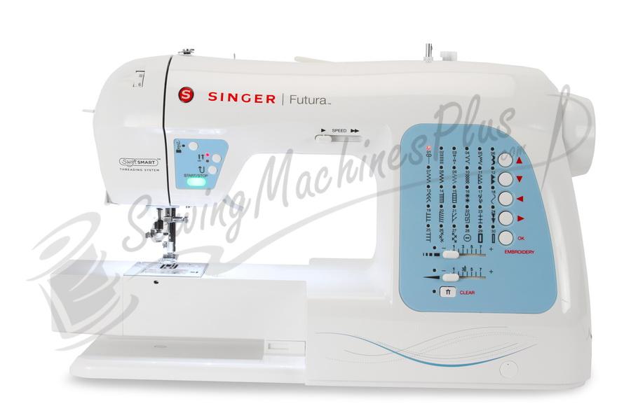 Singer Futura XL-400 w/ BONUS PACKAGE! Software, Stabilizer, Thread, & More!