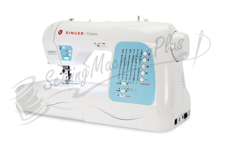 Singer Futura XL-400 w/ BONUS PACKAGE! Software, Stabilizer, Thread, & More!