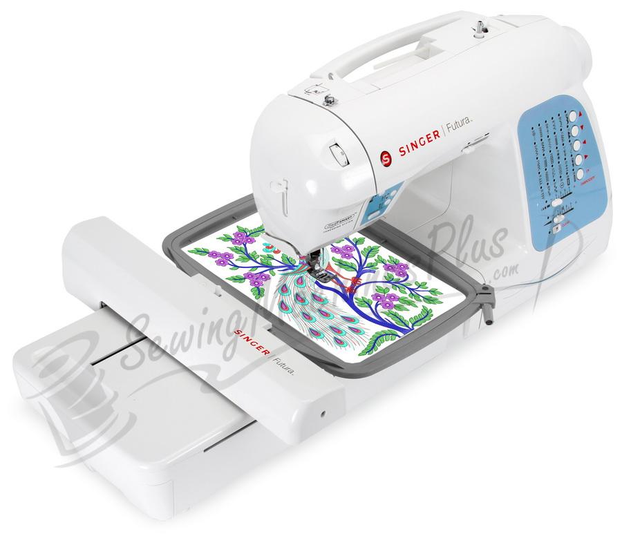 Singer Futura XL-400 I WANT IT ALL SPECIAL! Software, Thread, Stabilizer, and more!