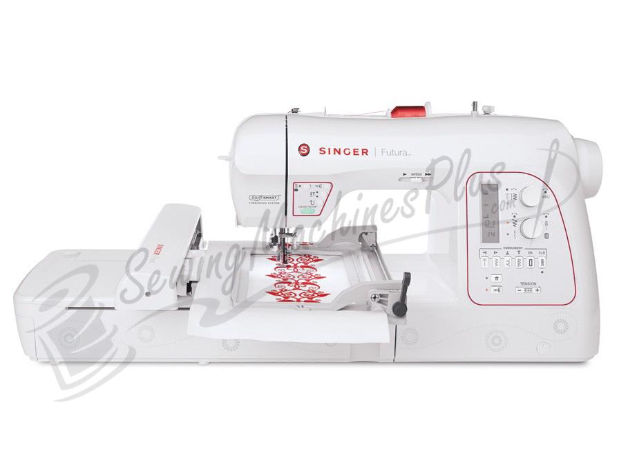 Singer XL-580 Futura I WANT IT ALL SPECIAL! Software, Thread, Stabilizer, 3900 FREE Designs, and More!